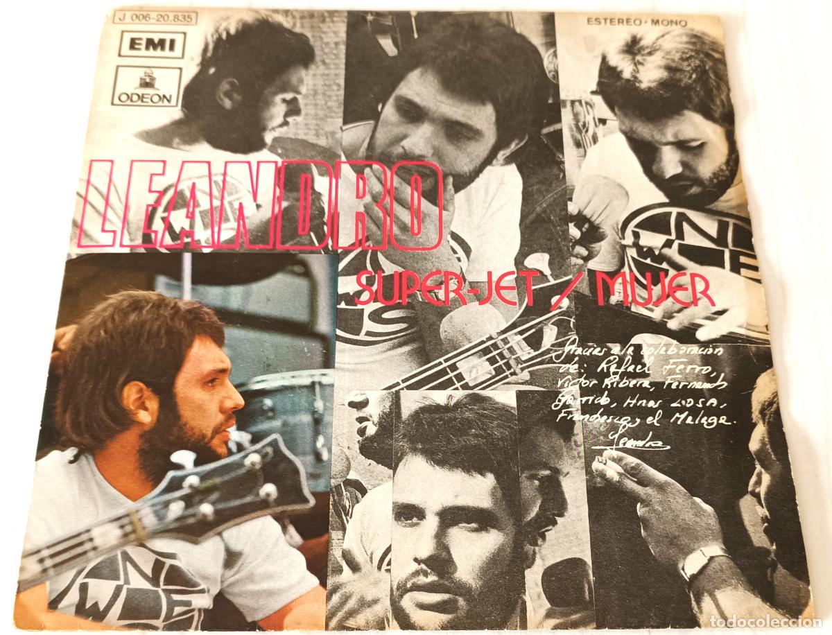 Discos de vinilo: LEANDRO - SUPER JET EMI - 1972 - Foto 1