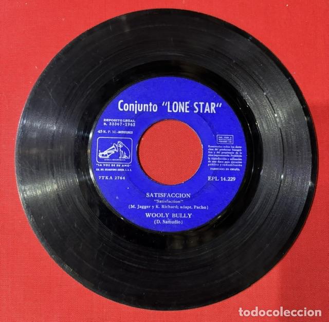 Discos de vinilo: LONE STAR - SATISFACCION - SINGLE - Foto 3