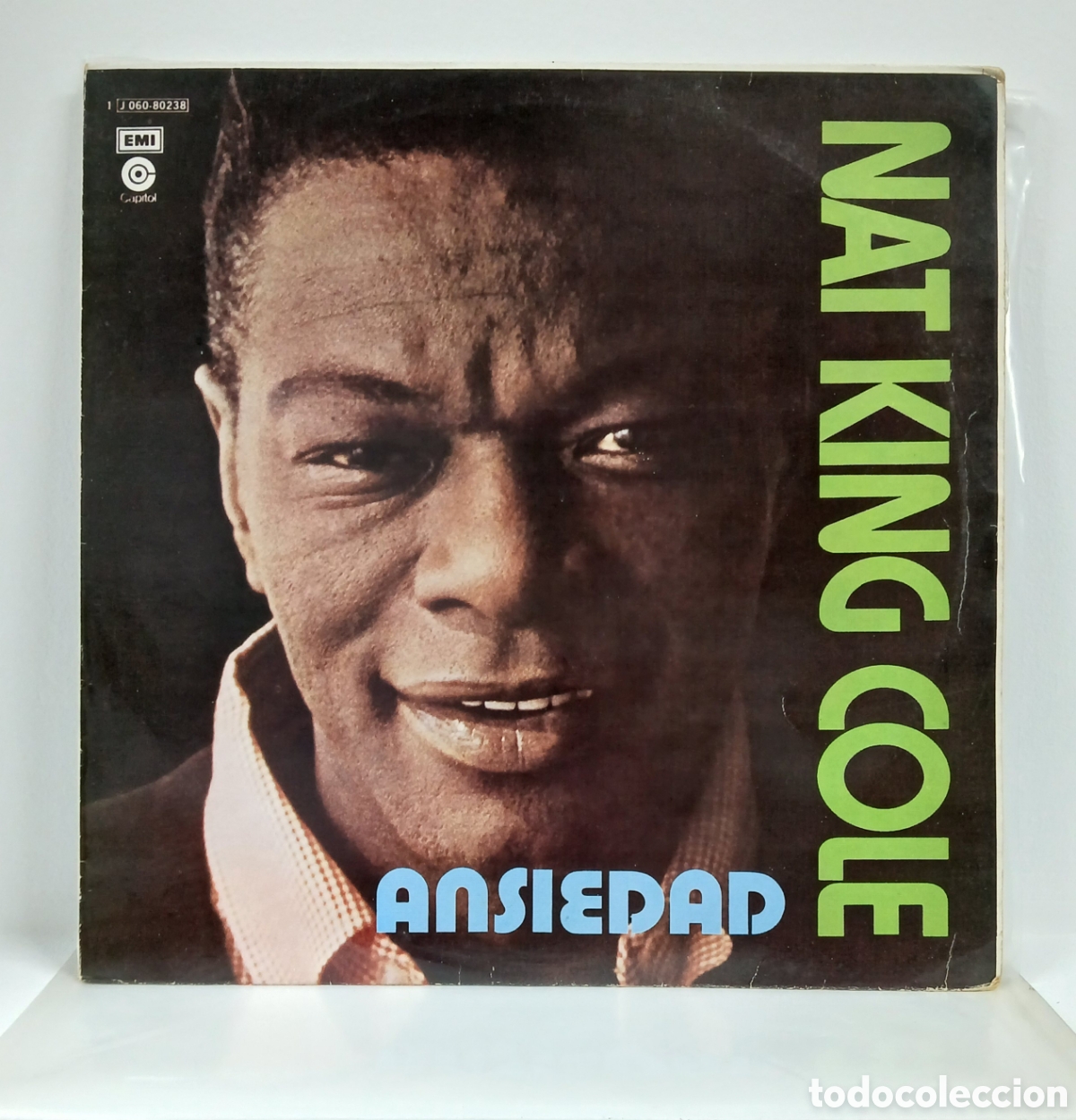 Vinyl records: NAT KING COLE &rdquo;ANSIEDAD&rdquo; LP. ORIG. SPAIN. 1960 (VG++)