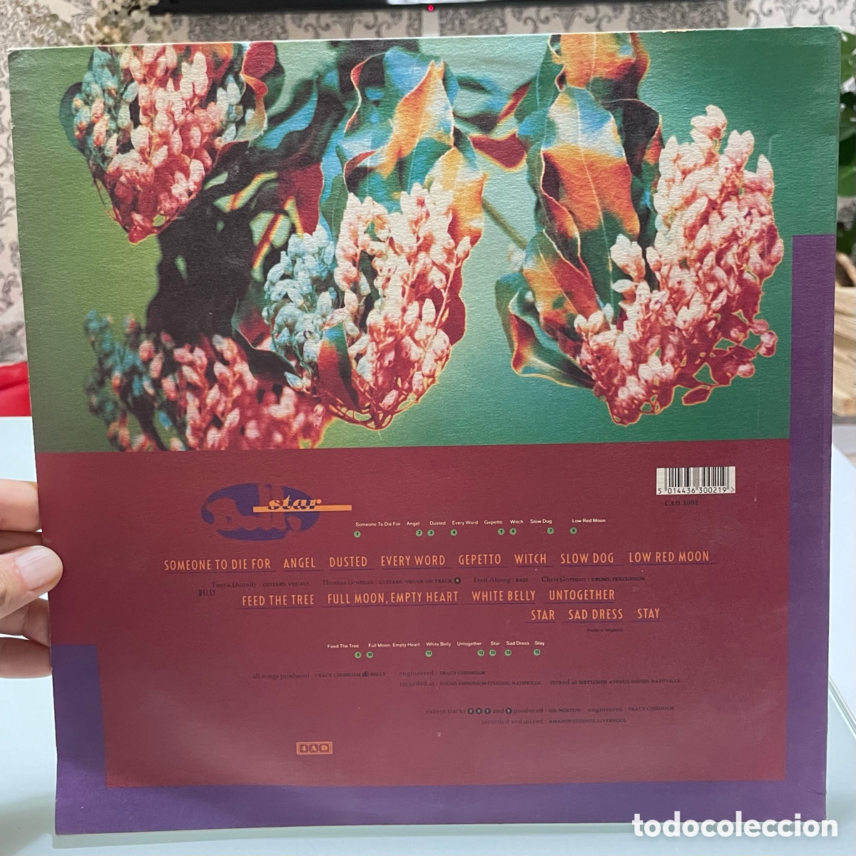 Discos de vinilo: Disco Vinilo.- Belly: Star, BMI - 4AD (1993) - Foto 6