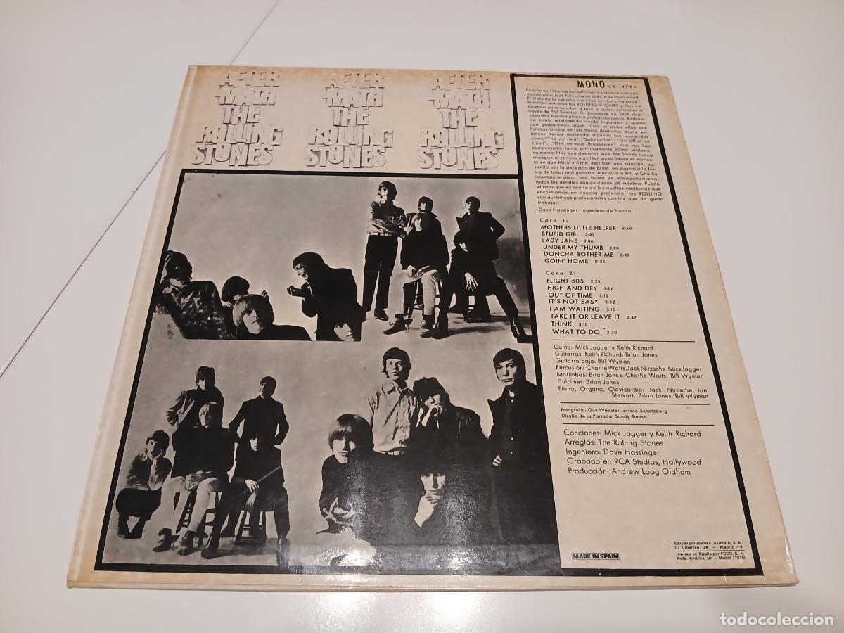 Discos de vinilo: THE ROLLING STONES -AFTER-MATH- LP DISCO VINILO - Foto 7
