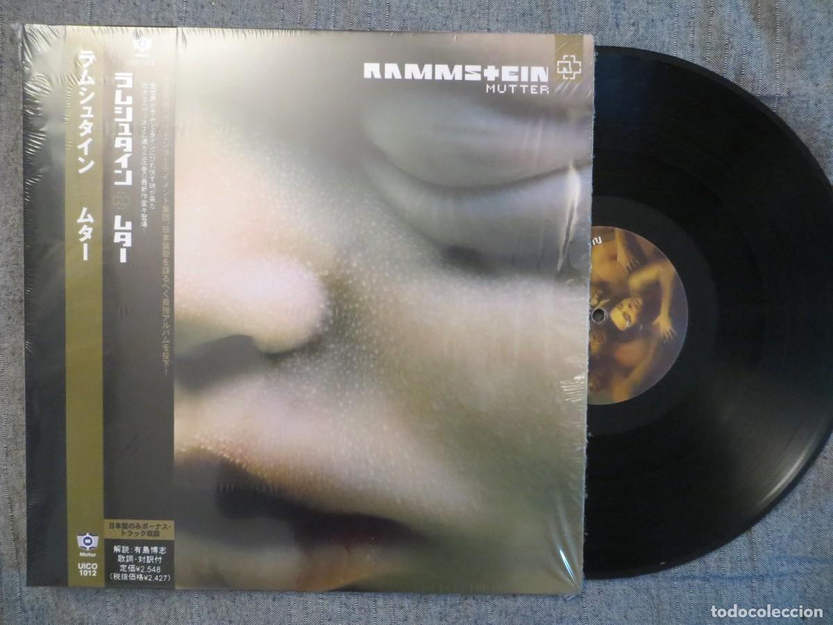 Discos de vinilo: Rammstein - Mutter . Edic - UICO 1012 Vs Japan. Edicci&oacute;n 2013 !!! - Foto 1