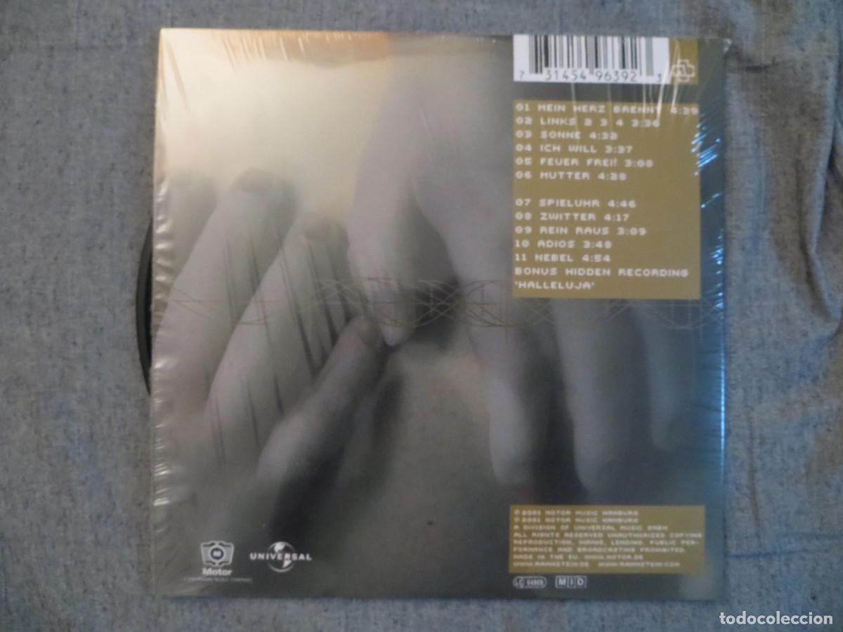 Discos de vinilo: Rammstein - Mutter . Edic - UICO 1012 Vs Japan. Edicci&oacute;n 2013 !!! - Foto 2