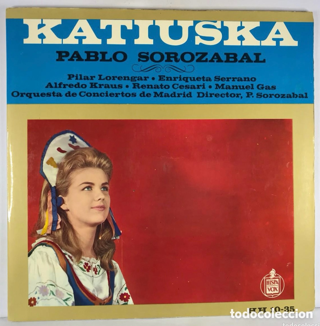 Discos de vinilo: LP KATIUSKA con Pablo Solozabal , - Foto 1