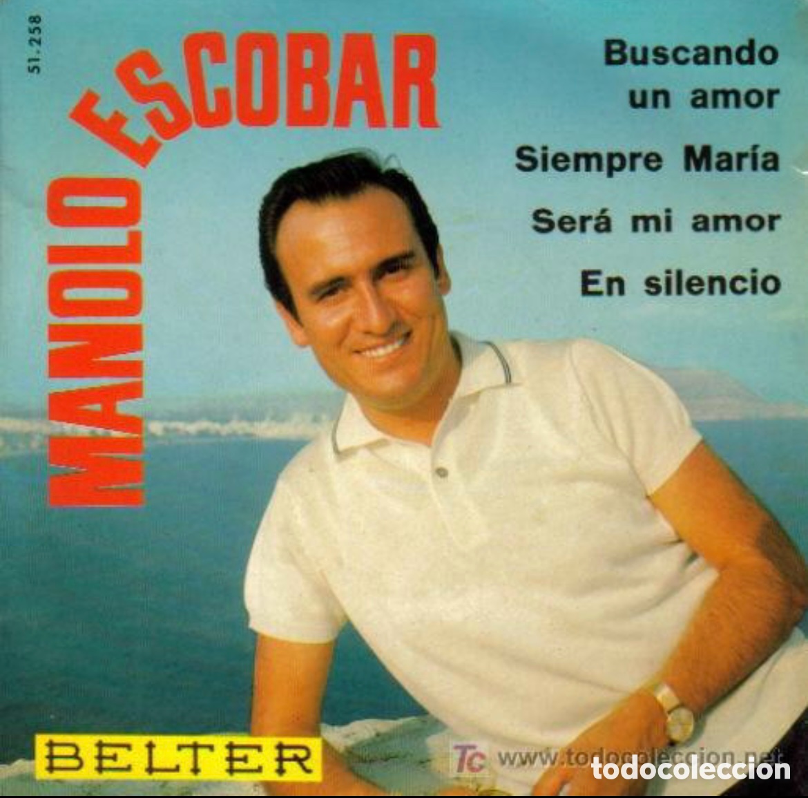 Discos de vinilo: MANOLO ESCOBAR &ldquo; Buscando el amor &ldquo; 1966 - Foto 1