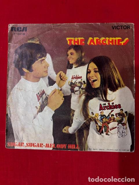 Discos de vinilo: THE ARCHIES - SUGAR, SUGAR - SINGLE - Foto 3