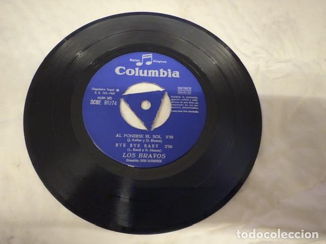 Discos de vinilo: LOS BRAVOS - LOS CHICOS CON LAS CHICAS - SINGLE - Foto 2