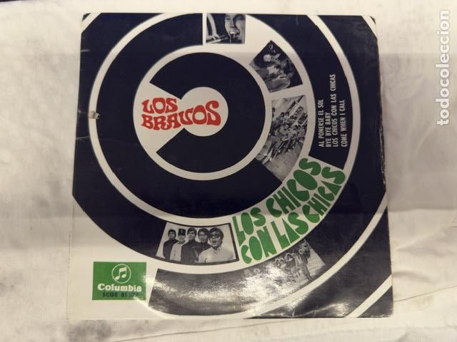 Discos de vinilo: LOS BRAVOS - LOS CHICOS CON LAS CHICAS - SINGLE - Foto 1