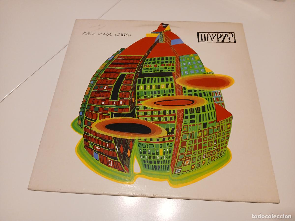 Discos de vinilo: PUBLIC IMAGE LIMITED -HAPPY?- (1987) LP DISCO VINILO - Foto 1