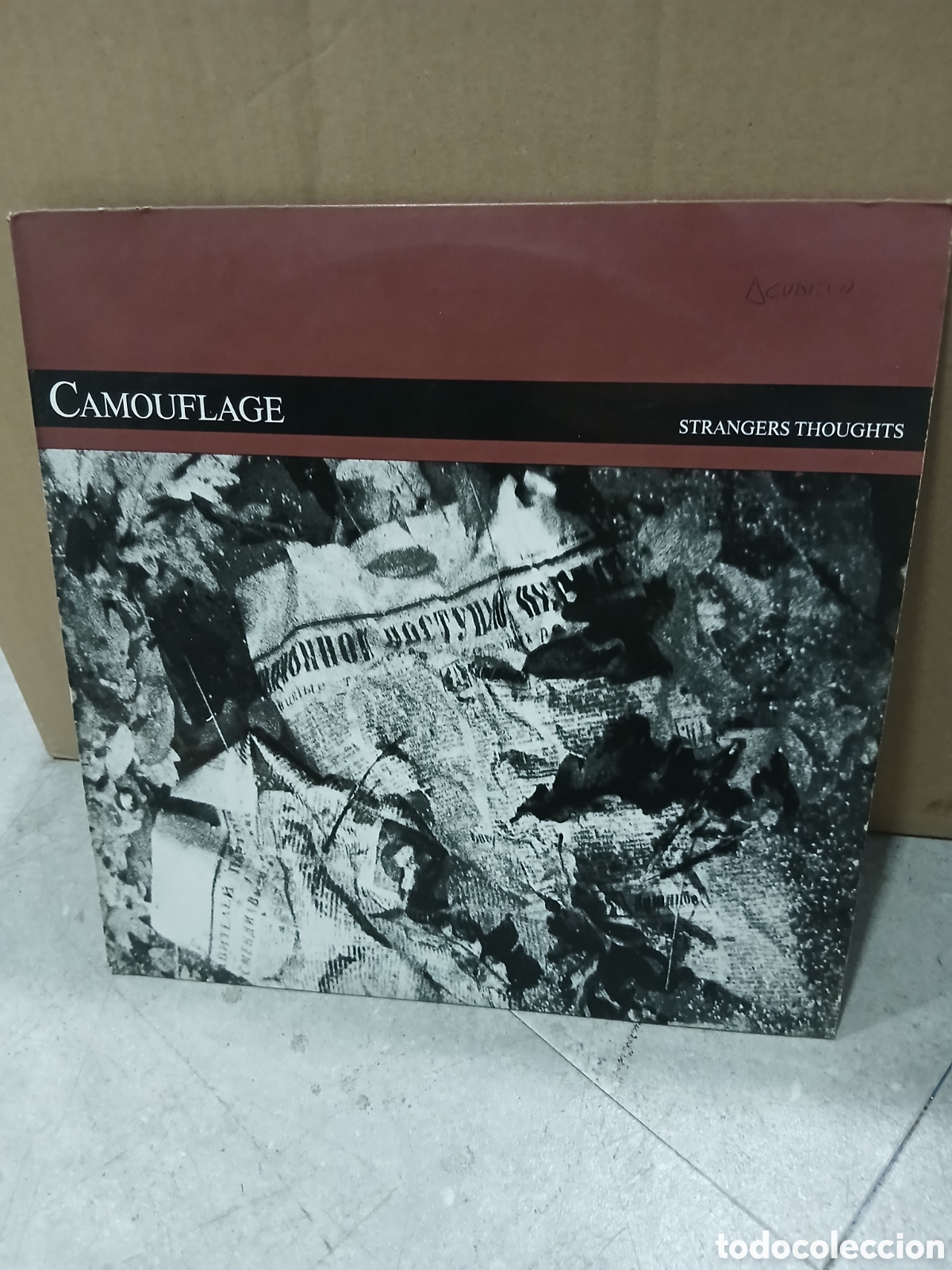 Discos de vinilo: LP. Camouflage. Stranger Thoughts - Foto 1
