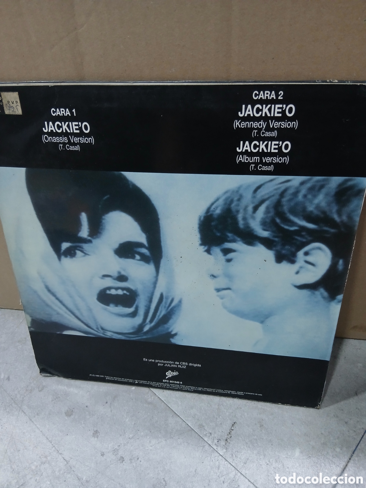 Discos de vinilo: LP. Norte Lambert. Jackieo. Onassis version - Foto 2