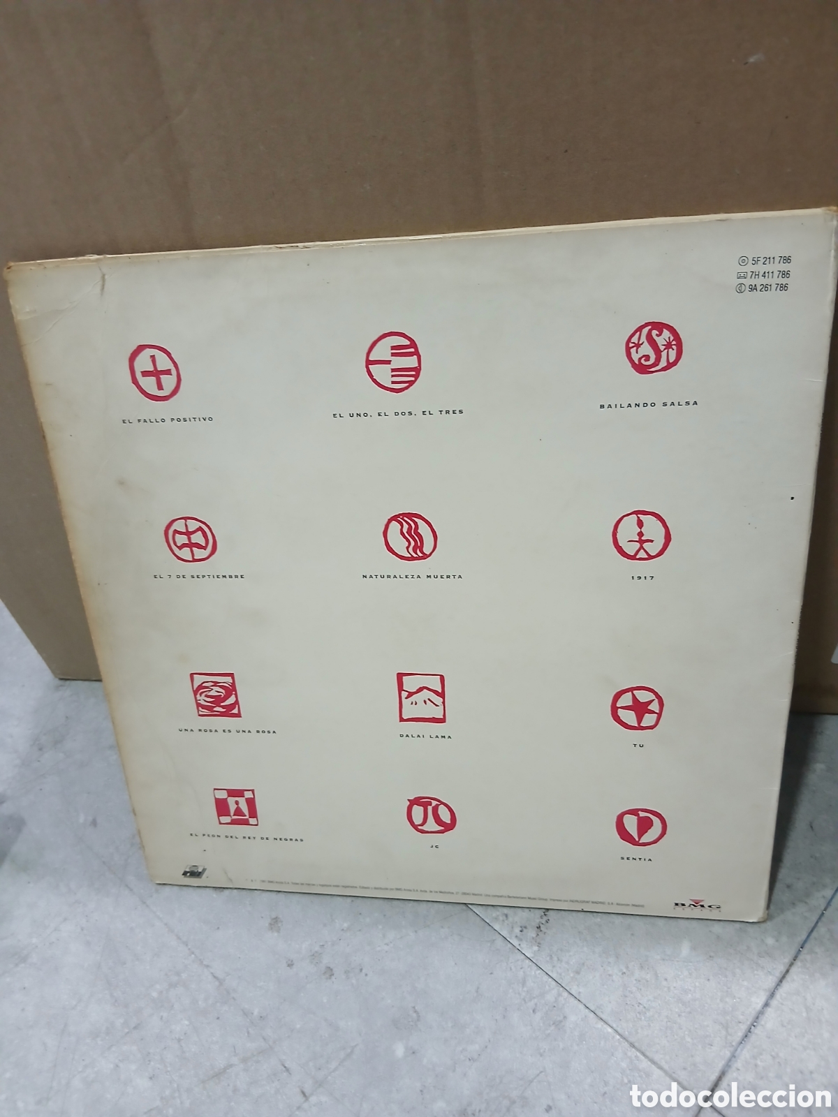 Discos de vinilo: LP. Mecano. Aidalai. - Foto 2