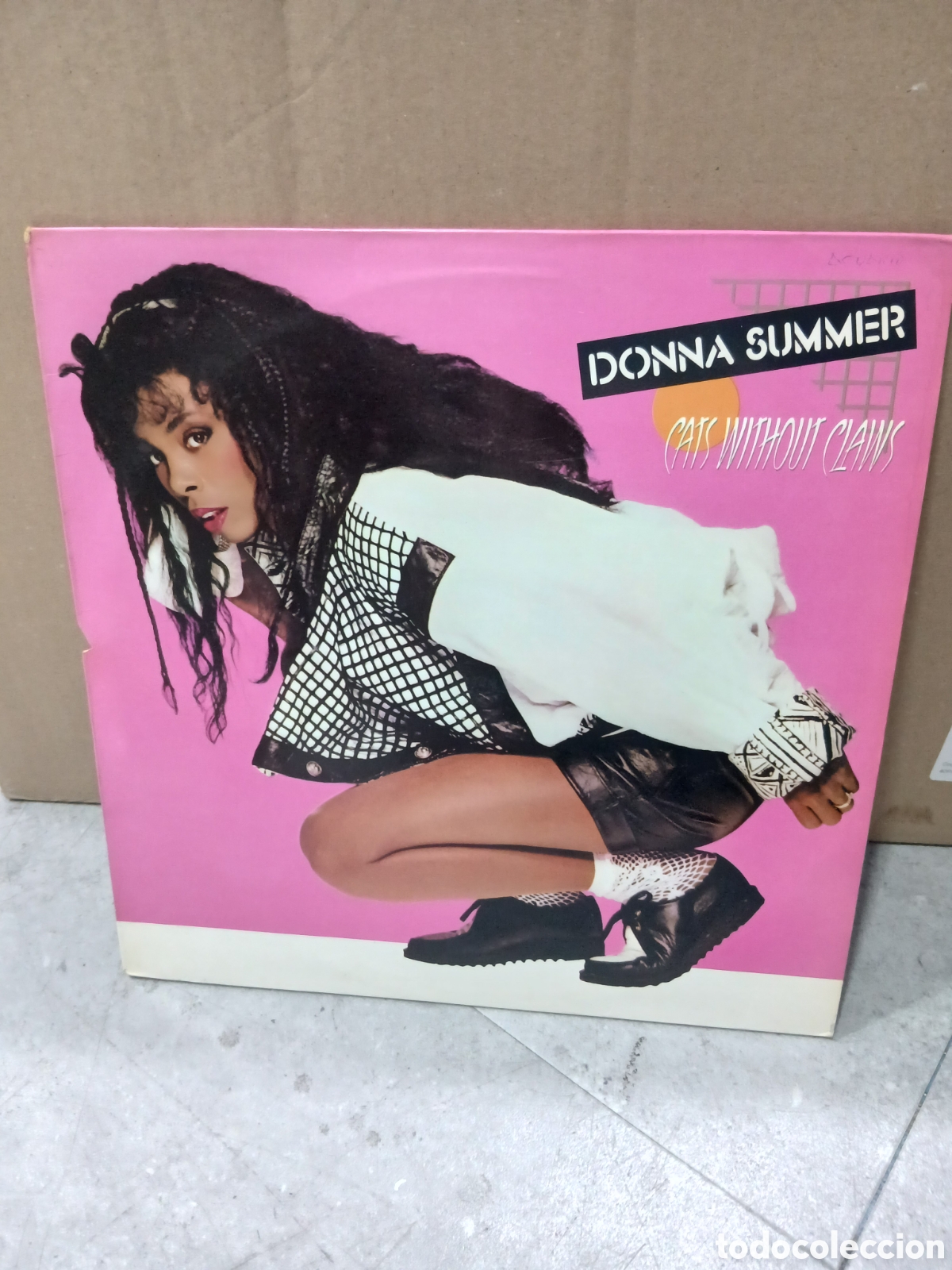 Discos de vinilo: LP. Donna Summer. Cats Without Claws. - Foto 1
