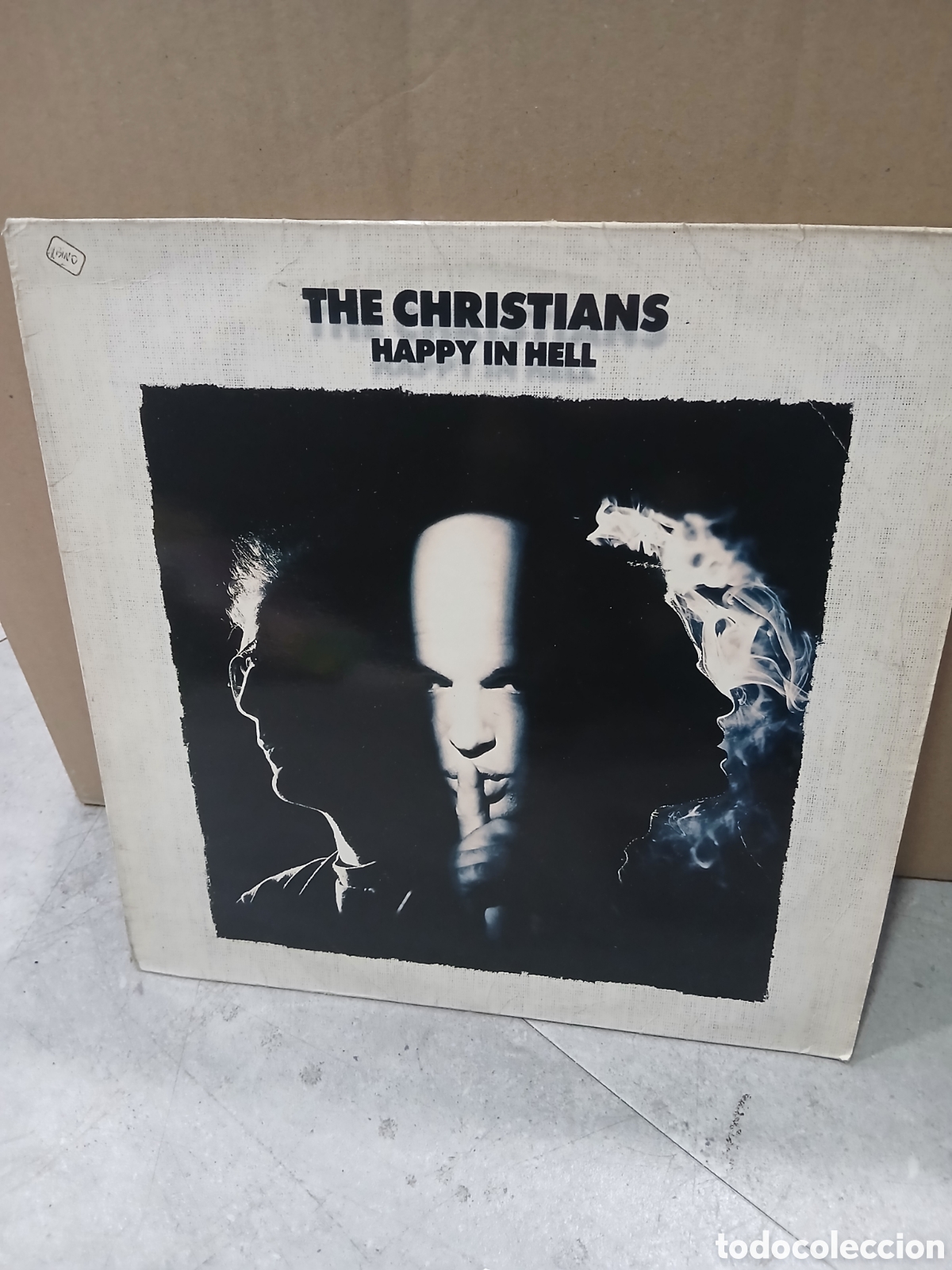Discos de vinilo: LP. The Christians. Happy in Hell. - Foto 1