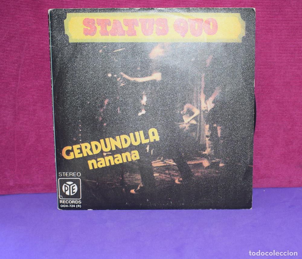 Discos de vinilo: Status Quo &ndash; Gerdundula / Nanana - SINGLE 1984 - Foto 2