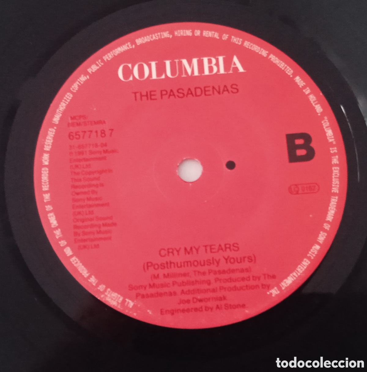 Discos de vinilo: THE PASADENAS - Im doing fine now (1992) single - Foto 2