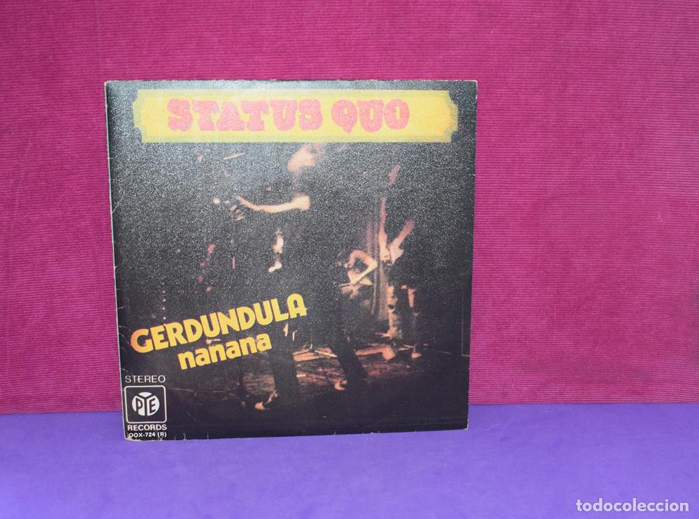 Discos de vinilo: STATUS QUO - GERDUNDULA - SINGLE 1984 - Foto 1