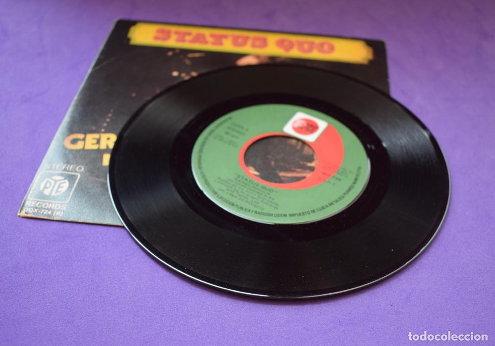 Discos de vinilo: STATUS QUO - GERDUNDULA - SINGLE 1984 - Foto 4