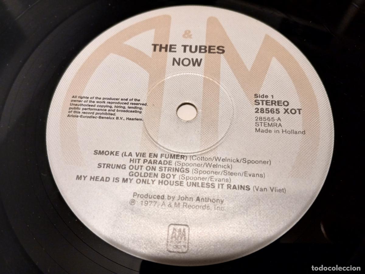Discos de vinilo: THE TUBES -NOW- (1977) LP DISCO VINILO - Foto 2