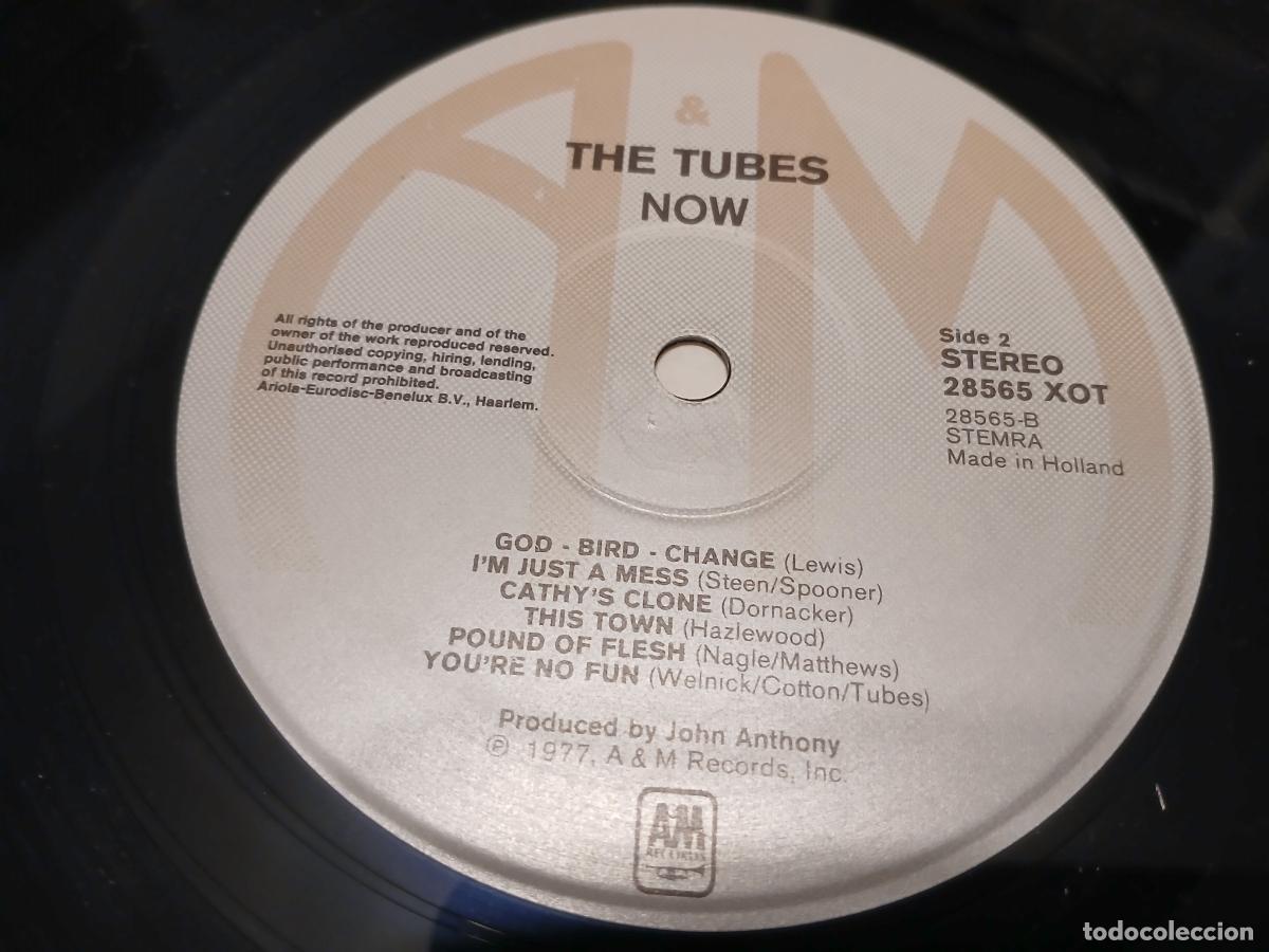 Discos de vinilo: THE TUBES -NOW- (1977) LP DISCO VINILO - Foto 3
