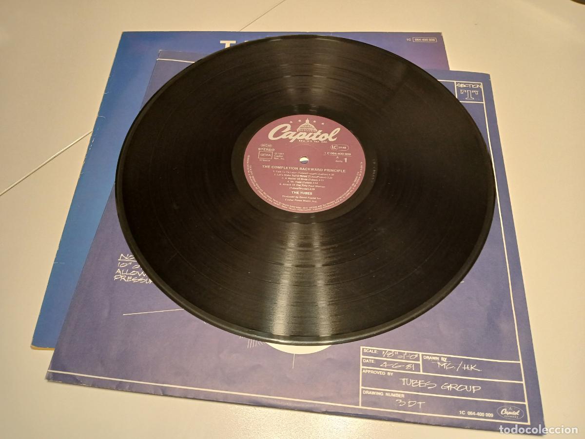 Discos de vinilo: TUBES -THE COMPLETION BACKWARD PRINCIPLE- (1981) LP DISCO VINILO - Foto 4