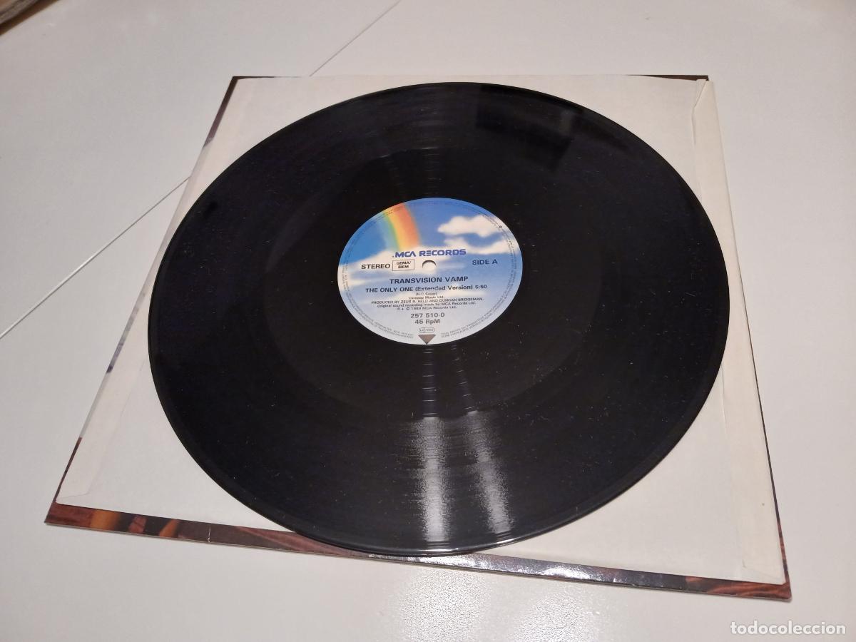 Discos de vinilo: TRANSVISION VAMP -THE ONLY ONE- (1989) MAXI-SINGLE - Foto 4