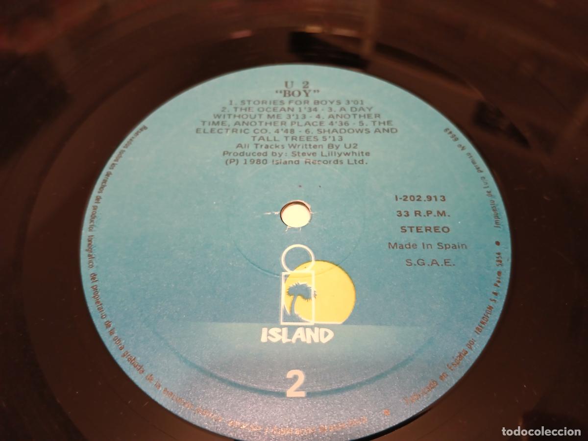 Discos de vinilo: U2 -BOY- (1983) LP DISCO VINILO - Foto 2
