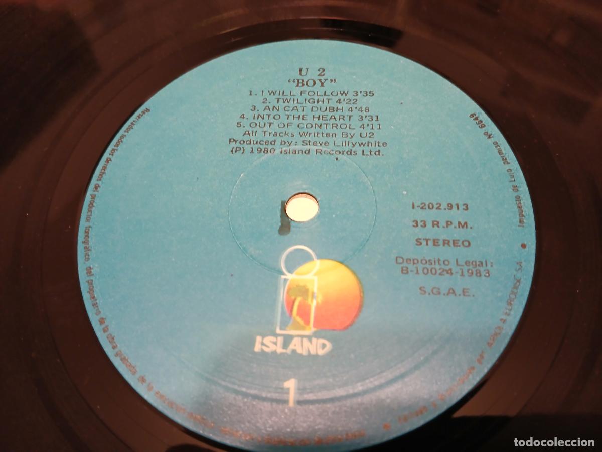 Discos de vinilo: U2 -BOY- (1983) LP DISCO VINILO - Foto 3