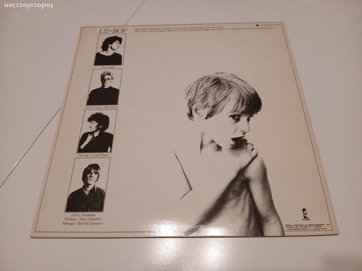Discos de vinilo: U2 -BOY- (1983) LP DISCO VINILO - Foto 6
