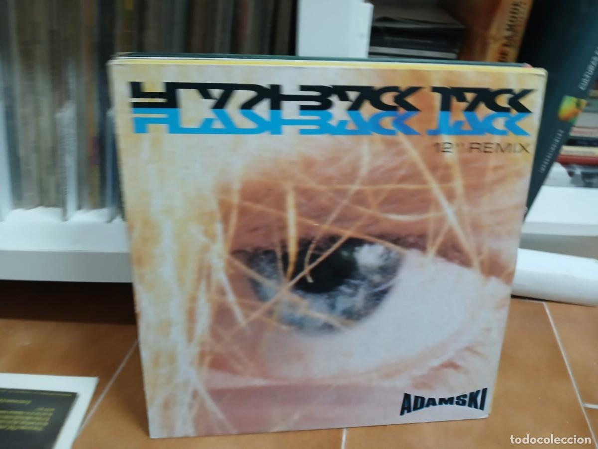 Discos de vinilo: Adamski &ndash; Flashback Jack (12&rdquo; Remix) 1990 MCA Maxi - Foto 1