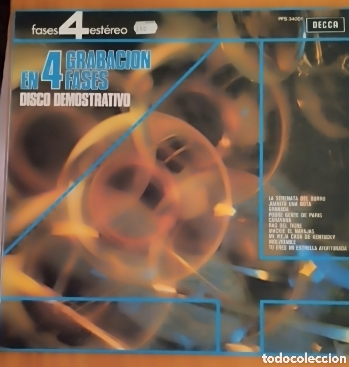 Discos de vinilo: GRAVACI&Oacute;N EN 4 FASES - Foto 1