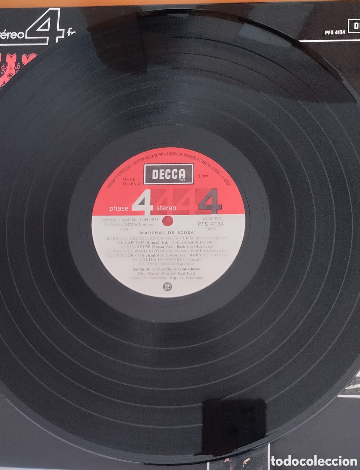 Discos de vinilo: MARCHAS DE SOUSA 4 fases - Foto 4