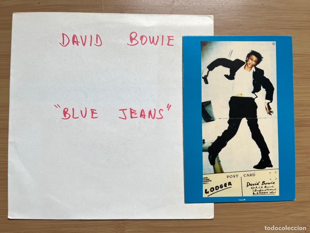 Discos de vinilo: DAVID BOWIE. Blue jeans (vinilo single - Test pressing) - Foto 1