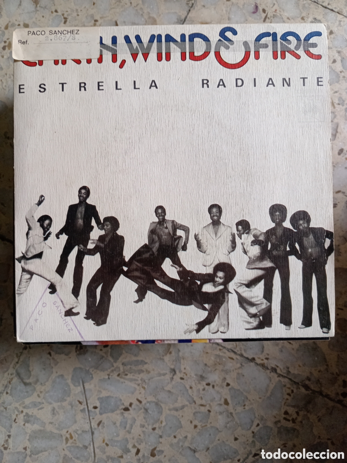 Discos de vinilo: SGL EARTH WIND FIRE ESTRELLA RADIANTE 1975 - Foto 1