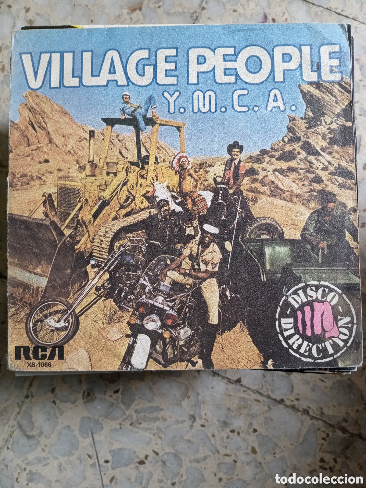 Discos de vinilo: SGL VILLAGE PEOPLE Y.M.C.A. YMCA 1978 - Foto 1