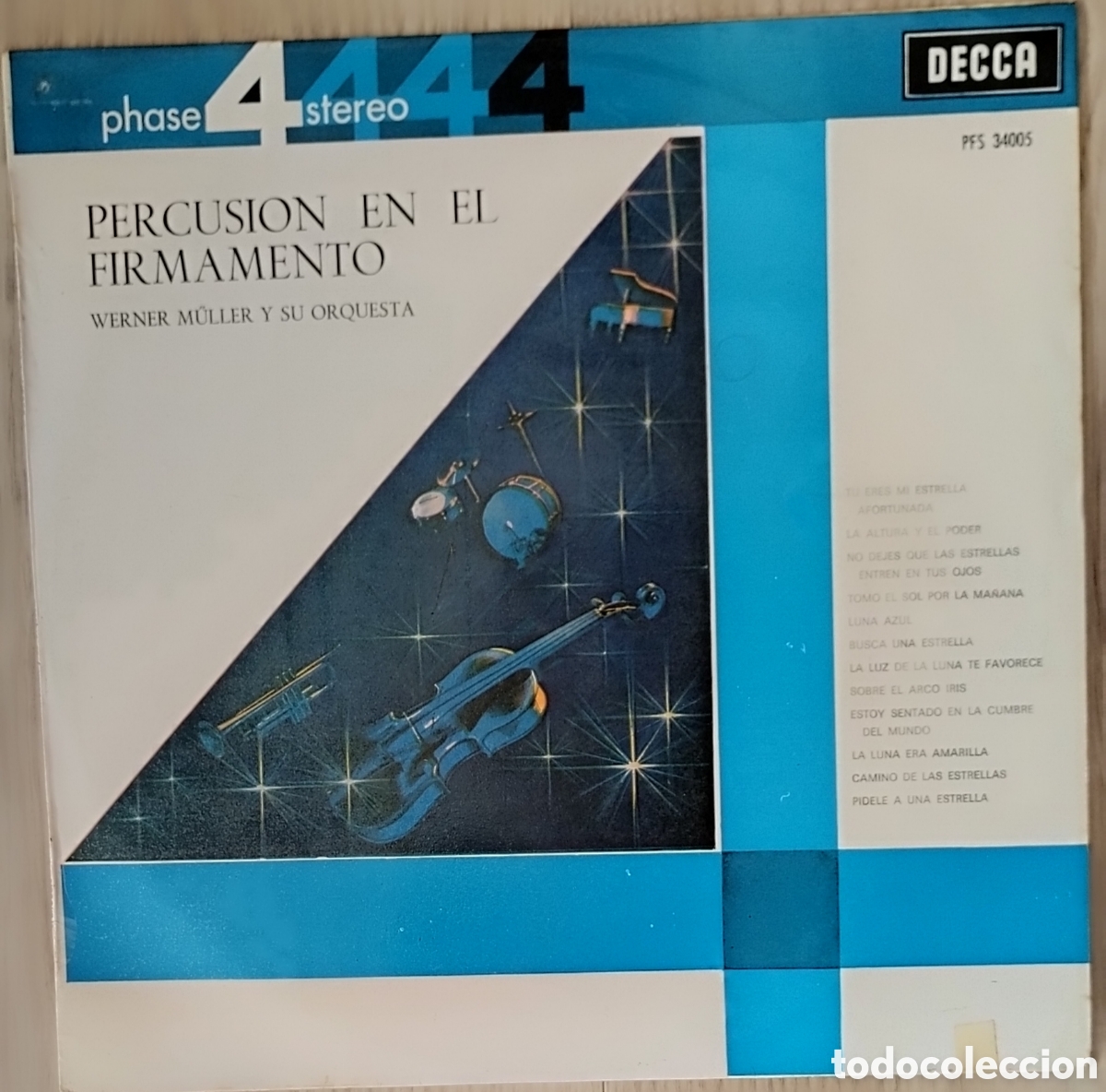 Discos de vinilo: PERCUSI&Oacute;N EN EL FIRMAMENTO - Foto 1