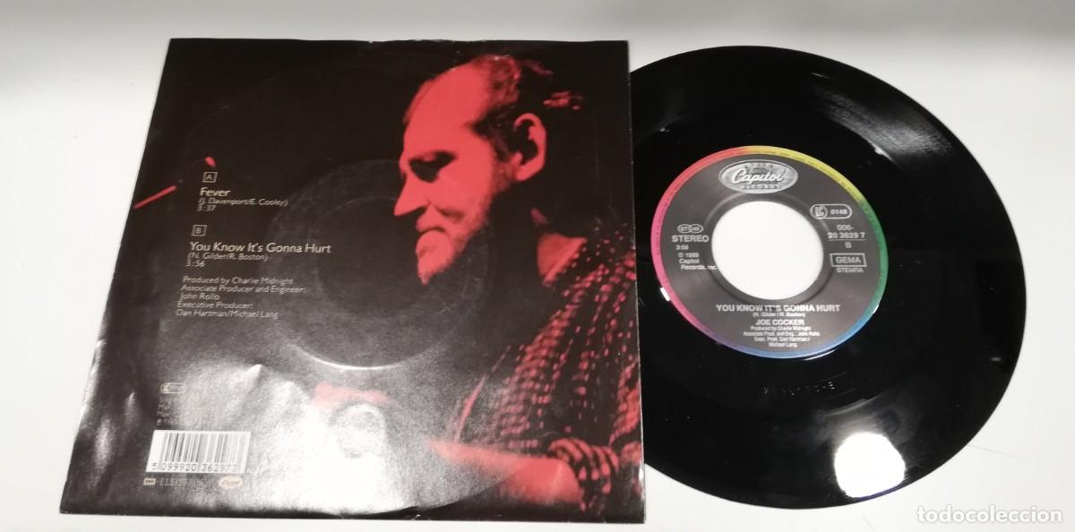 Discos de vinilo: SCO104-Joe Cocker - Fever (7&rdquo;, Single) - Foto 2