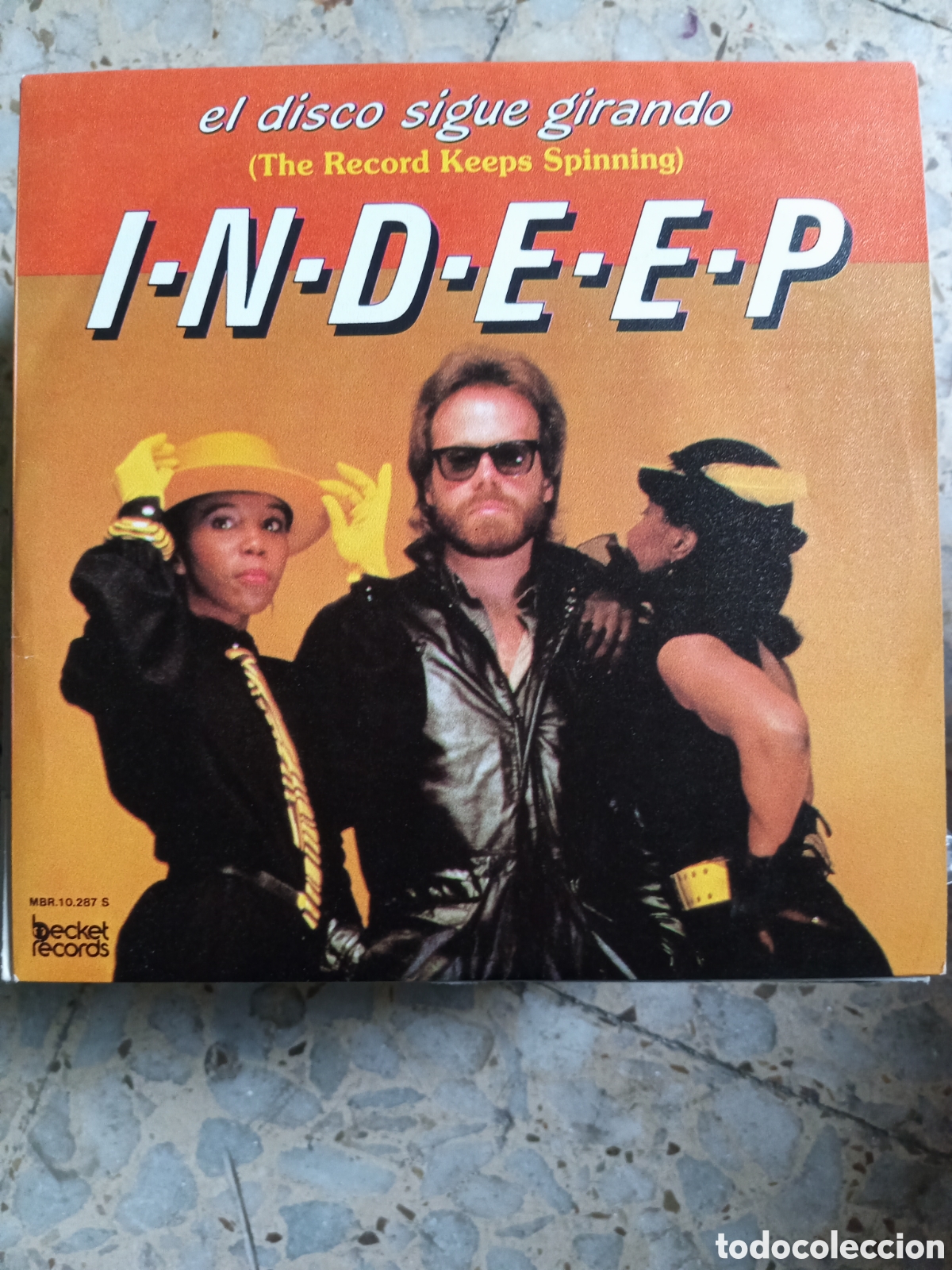 Discos de vinilo: SGL INDEEP EL DISCO SIGUE GIRANDO 1984 - Foto 1