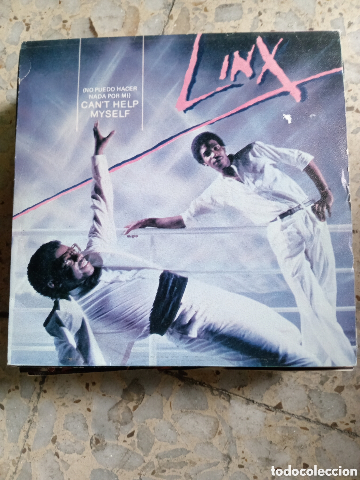 Discos de vinilo: SGL LINX HELP MYSELF 1982 PROMO - Foto 1