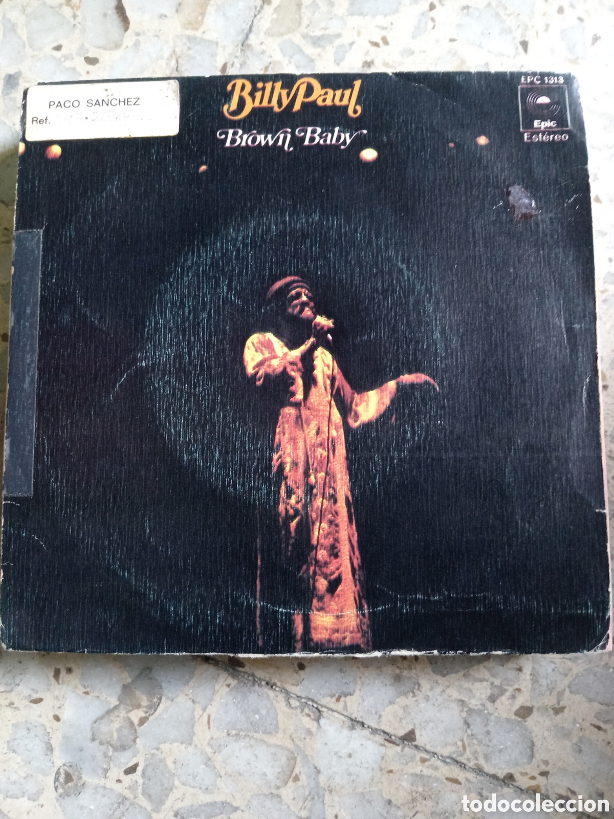 Discos de vinilo: SGL BILLY PAUL BROWN BABY 1973 - Foto 1
