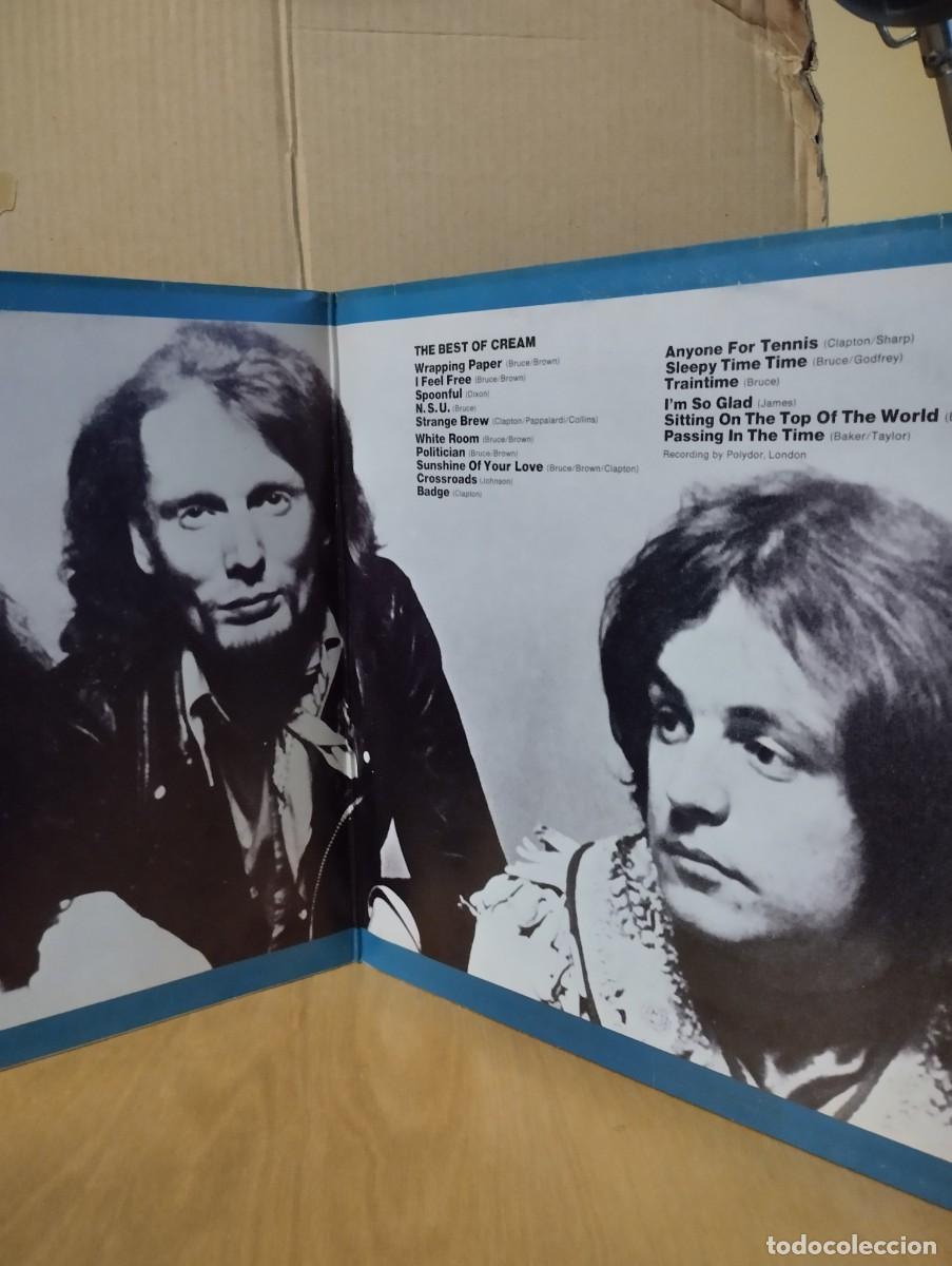 Discos de vinilo: CREAM ---- THE BEST OF - Foto 2