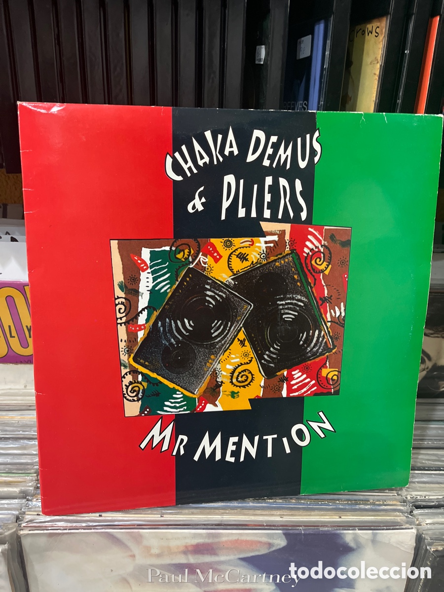 Discos de vinilo: chaka demus & pliers mr mention - Foto 1