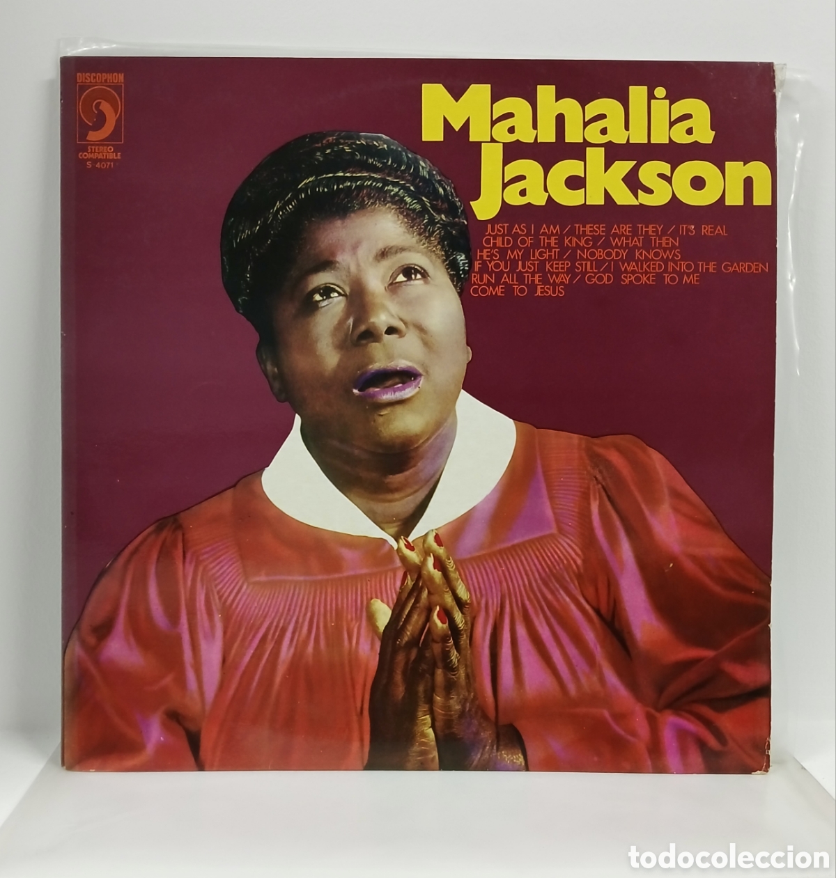 Vinyl records: MAHALIA JACKSON LP. COMP. SPAIN .1972 (VINILO, VG++)