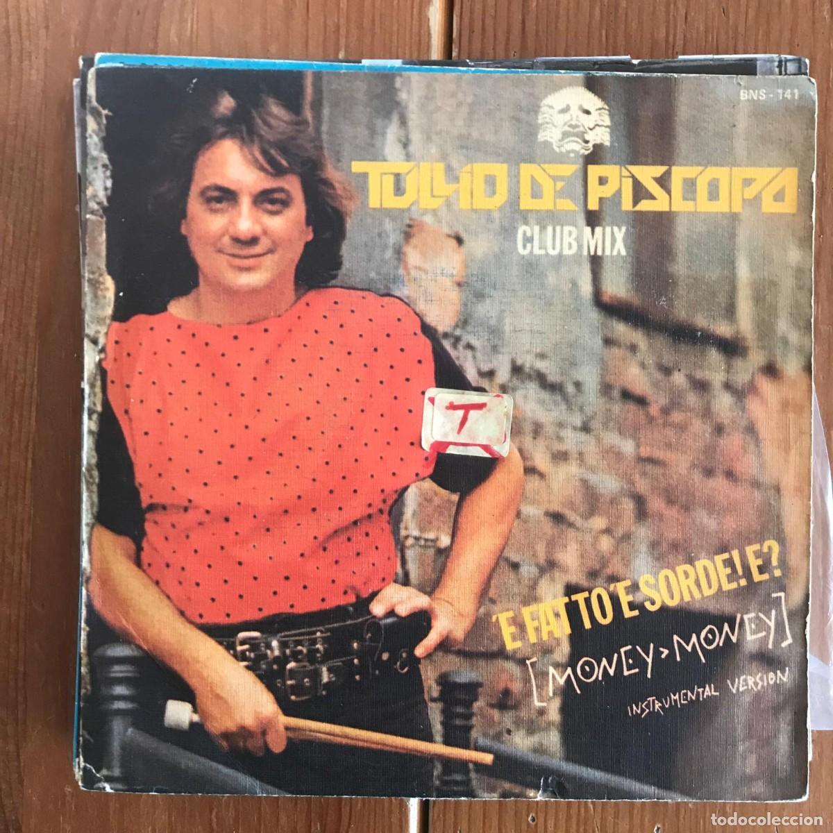 Discos de vinilo: TULLIO DE PISCOPO - E FATTO E SORDE! E? - SINGLE BLANCO Y NEGRO 1986 - Foto 1