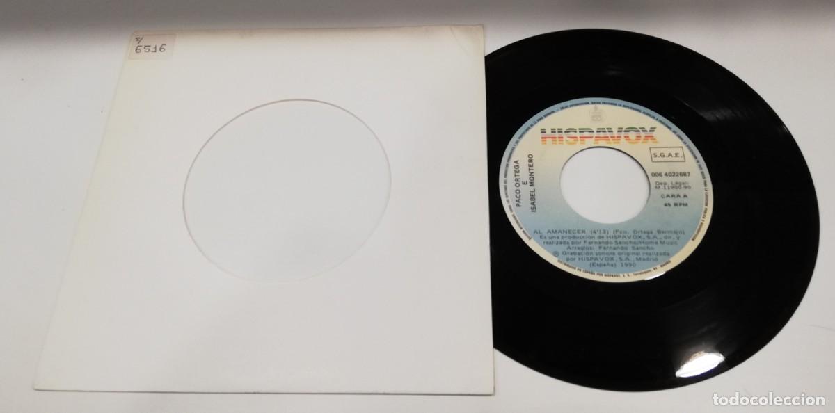 Discos de vinilo: SCO105-Paco Ortega E Isabel Montero - Al Amanecer (7&rdquo;, Single) - Foto 1