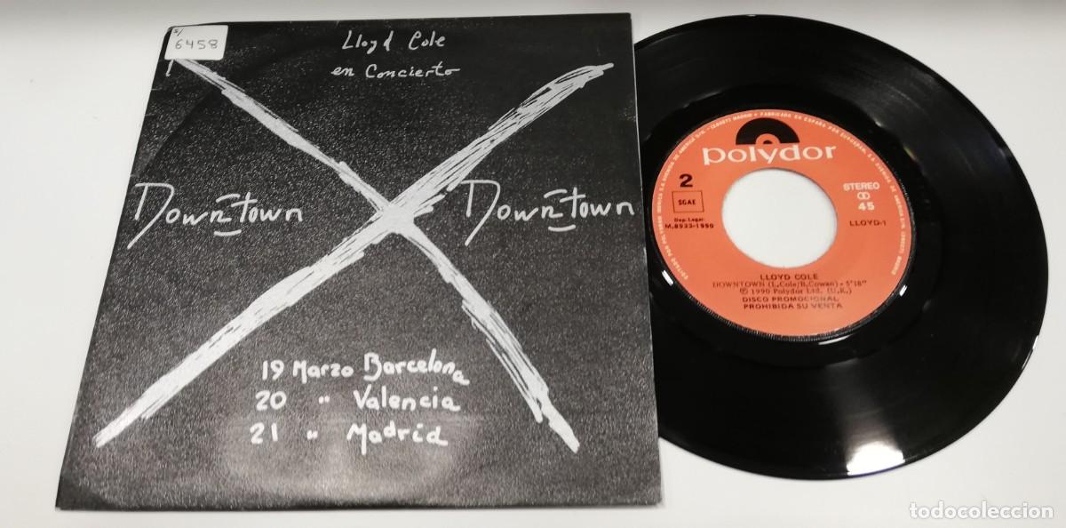 Discos de vinilo: SCO105-Lloyd Cole - Downtown (7&rdquo;, Single, Promo) - Foto 1