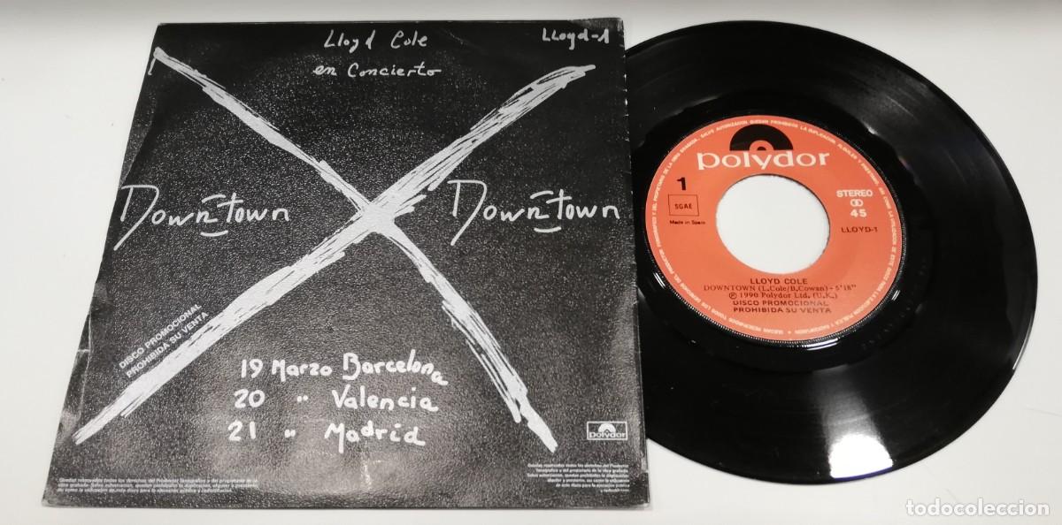 Discos de vinilo: SCO105-Lloyd Cole - Downtown (7&rdquo;, Single, Promo) - Foto 2