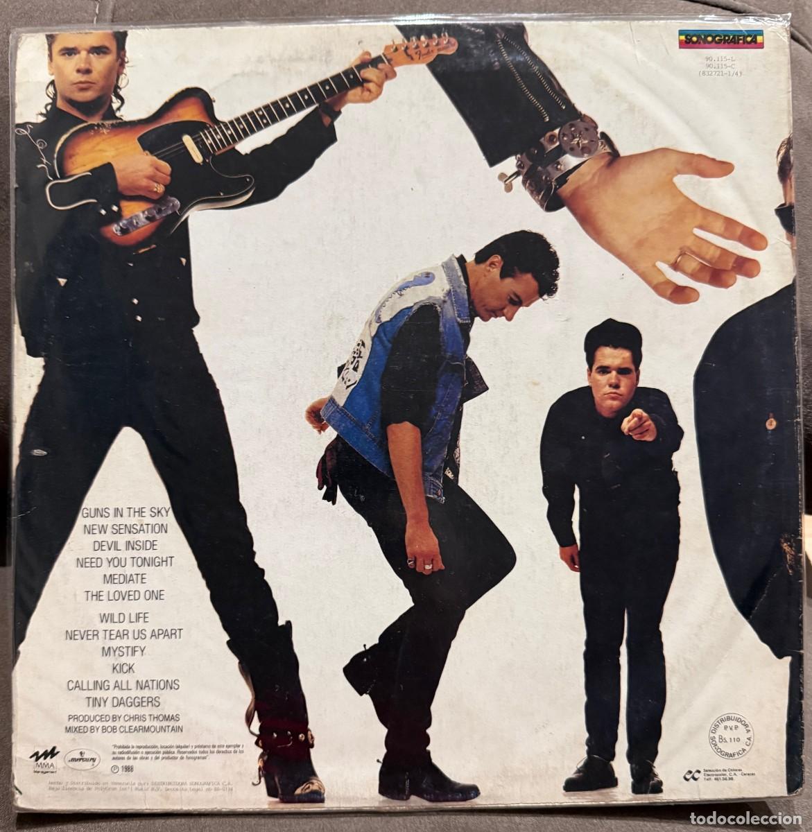 Discos de vinilo: INXS &ndash; Kick. Disco vinilo. Edic. Venezuela. vg vg - Foto 2