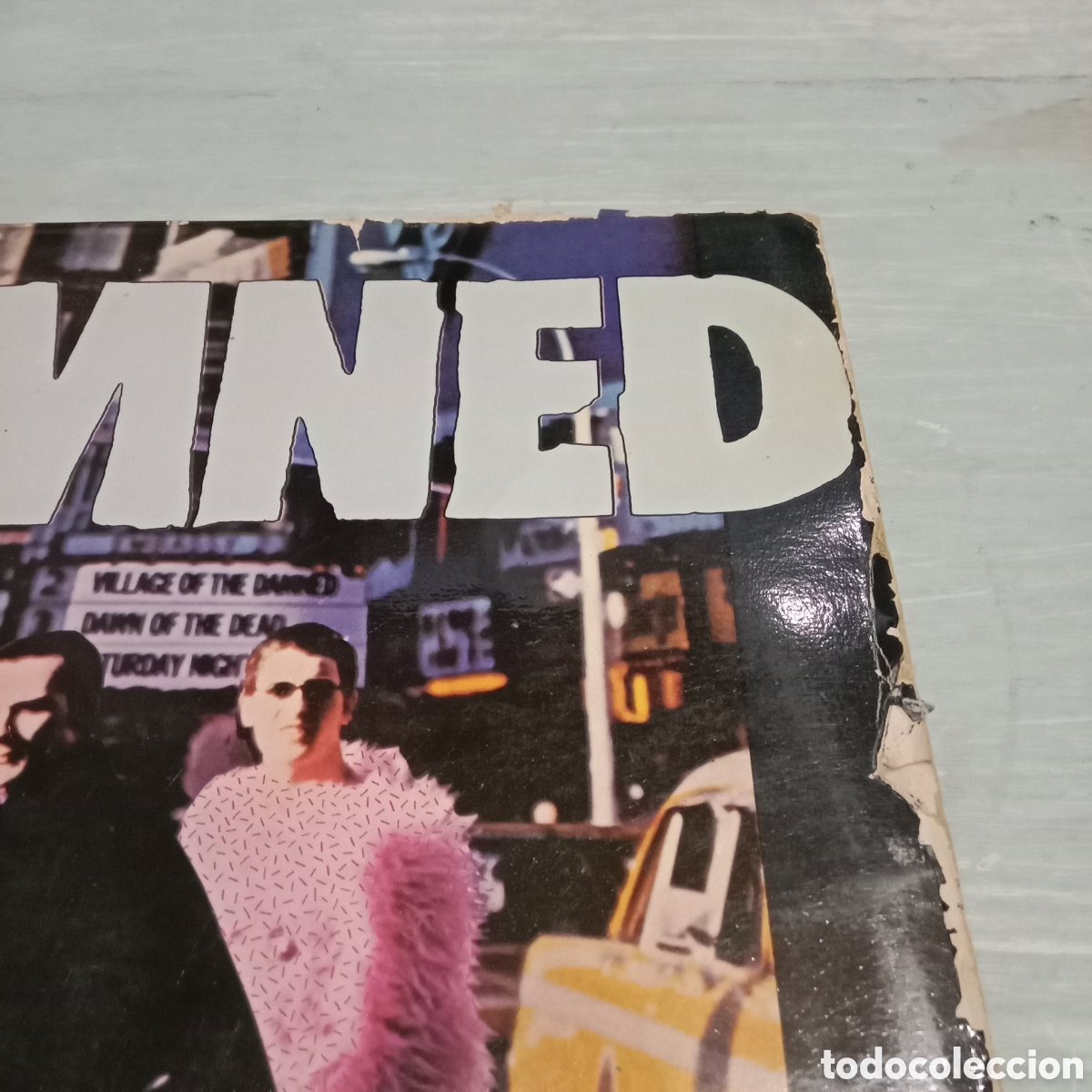 Discos de vinilo: THE DANMED - MACHINE GUN ETIQUETTE - LP - Foto 4
