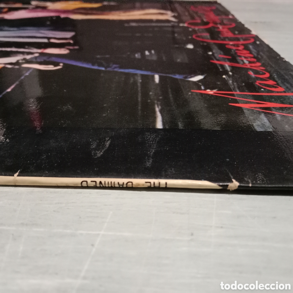 Discos de vinilo: THE DANMED - MACHINE GUN ETIQUETTE - LP - Foto 3